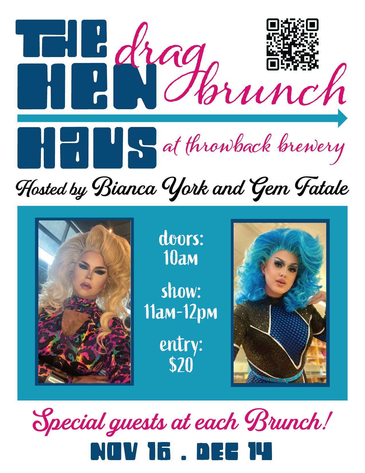 Drag Brunch: The Hen Haus!