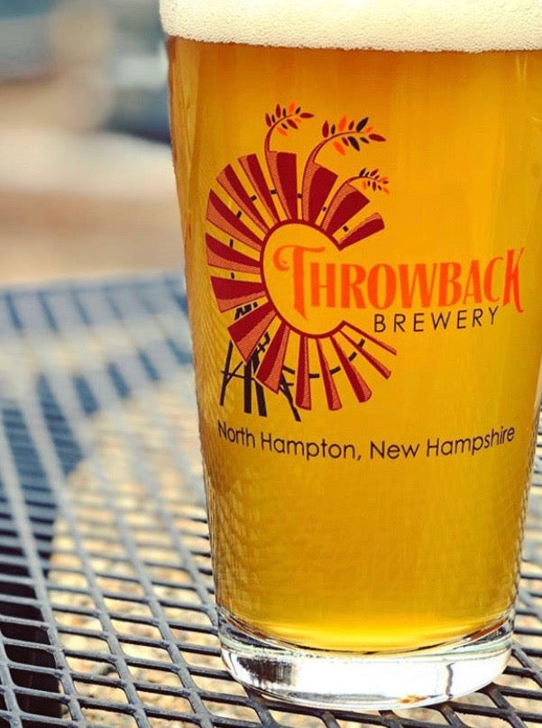 16oz Logo Pint Glass