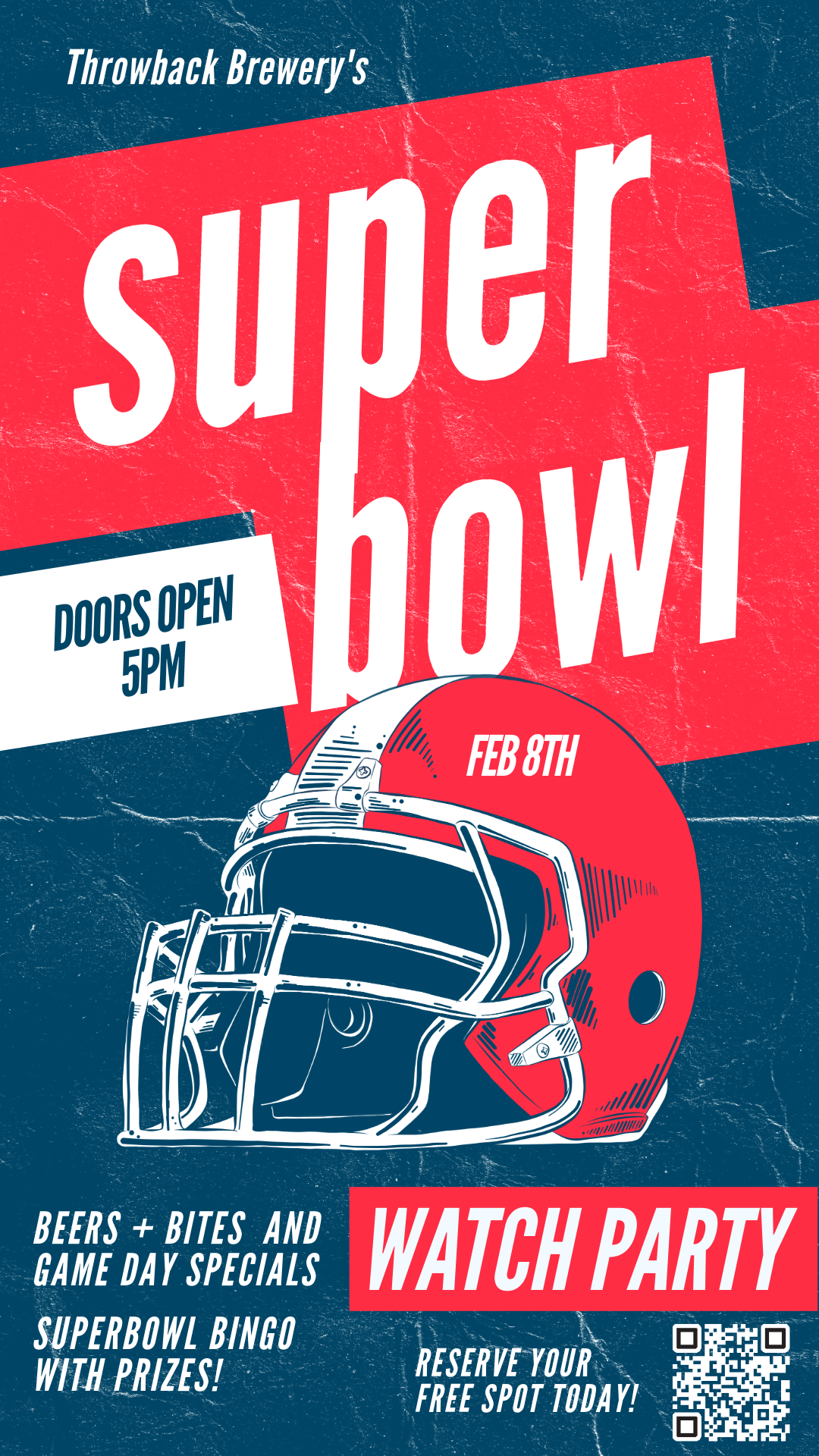 2/8: Super Bowl Party!