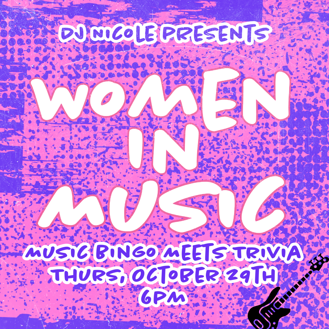 10/29: Respect - A Bad Ass Women Music Bingo & Trivia Night