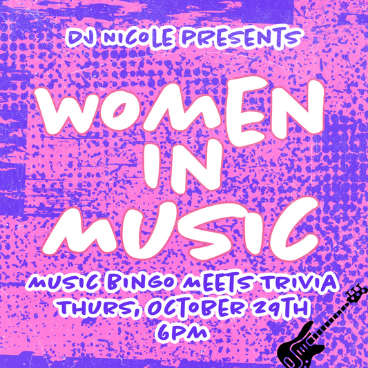 10/29: Respect - A Bad Ass Women Music Bingo & Trivia Night