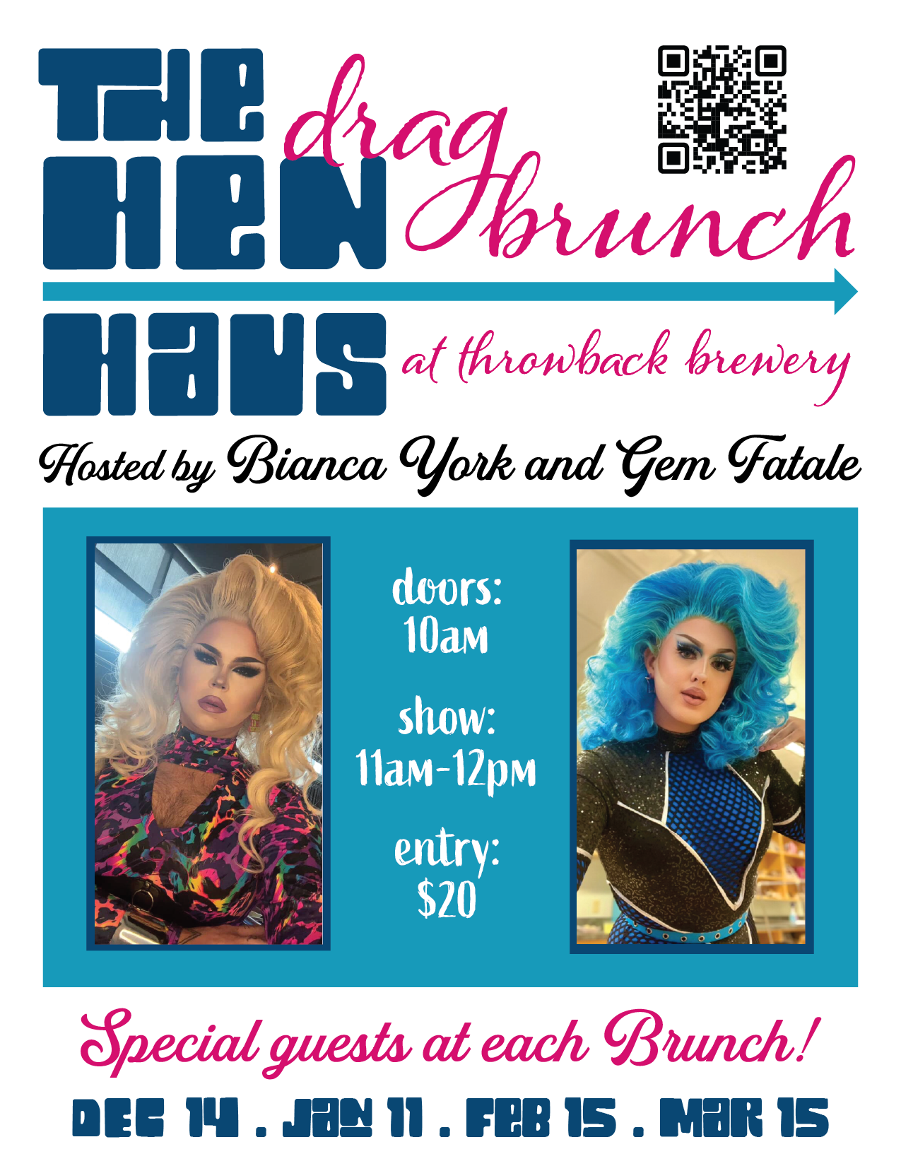 Drag Brunch: The Hen Haus!