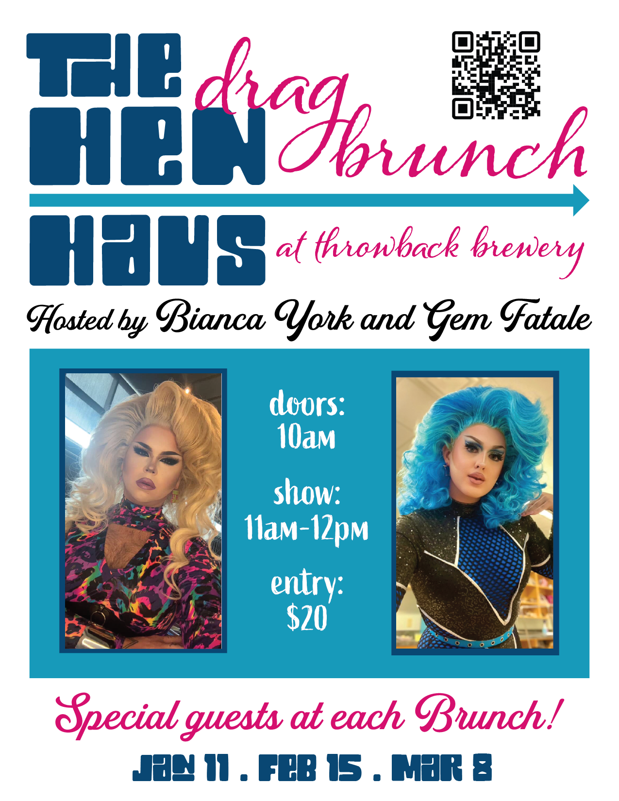 Drag Brunch: The Hen Haus!